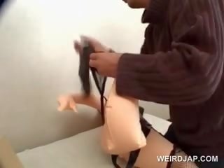 Asian Nasty Dude Fucking His Plastic Sex Doll With Lust