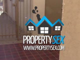 Propertysex bello realtor blackmailed in sesso renting ufficio spazio